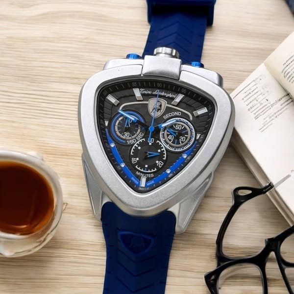 Racing Edition Triangle Dial Watch – Where Speed Meets Style