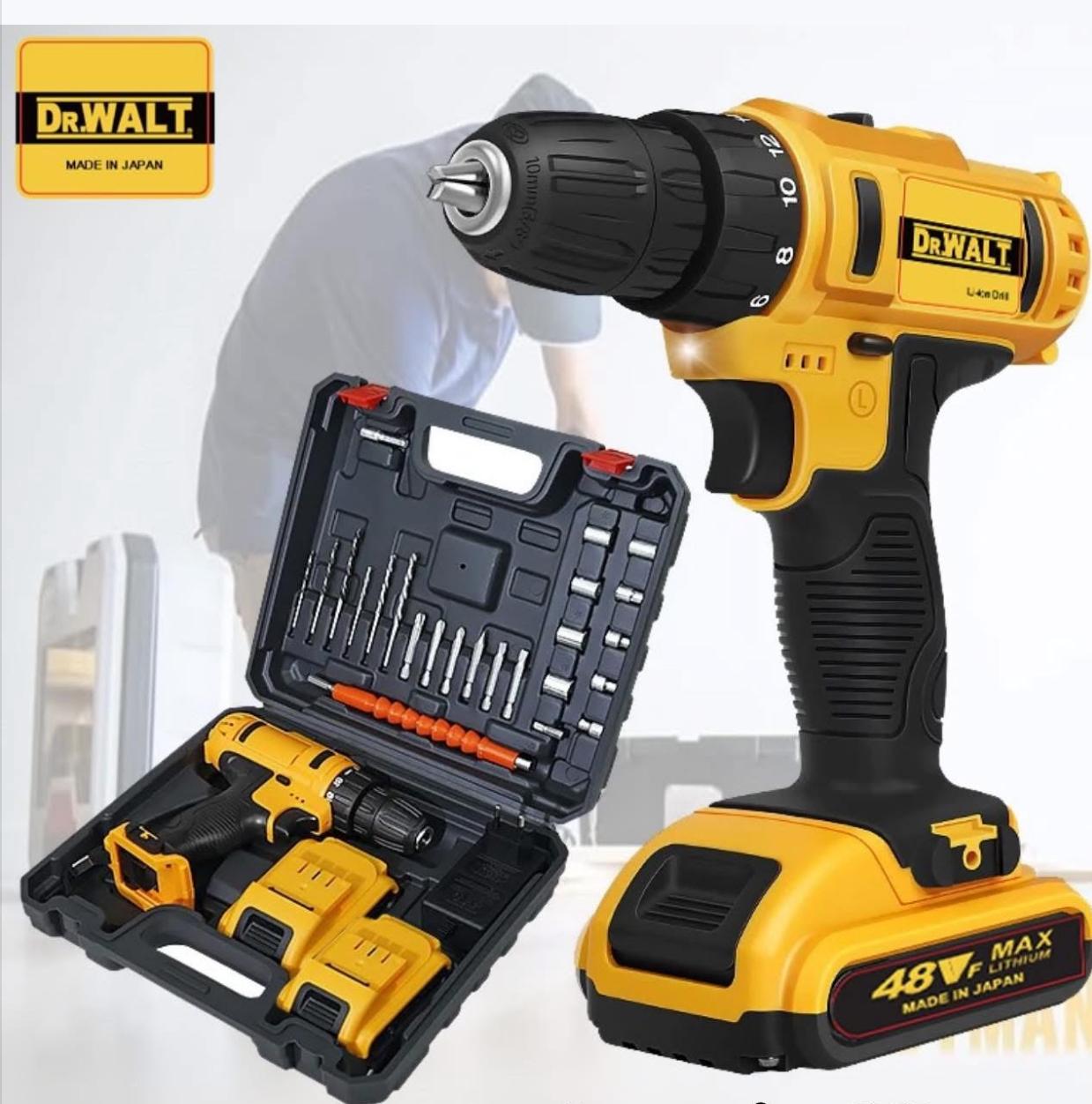 Dr Walt 20V Max Cordless Drill Driver Set