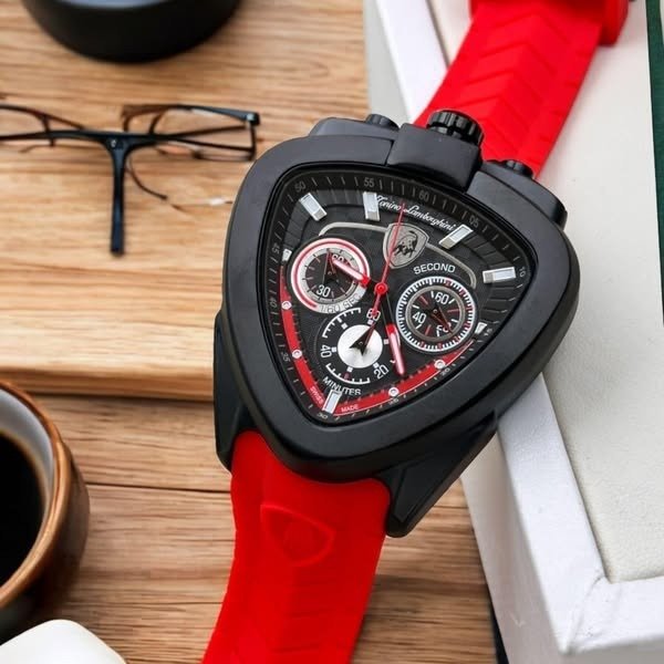 Red Strap with Red Pin