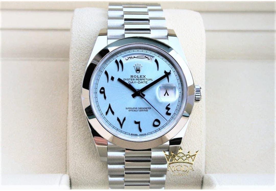 Silver with Sky Blue